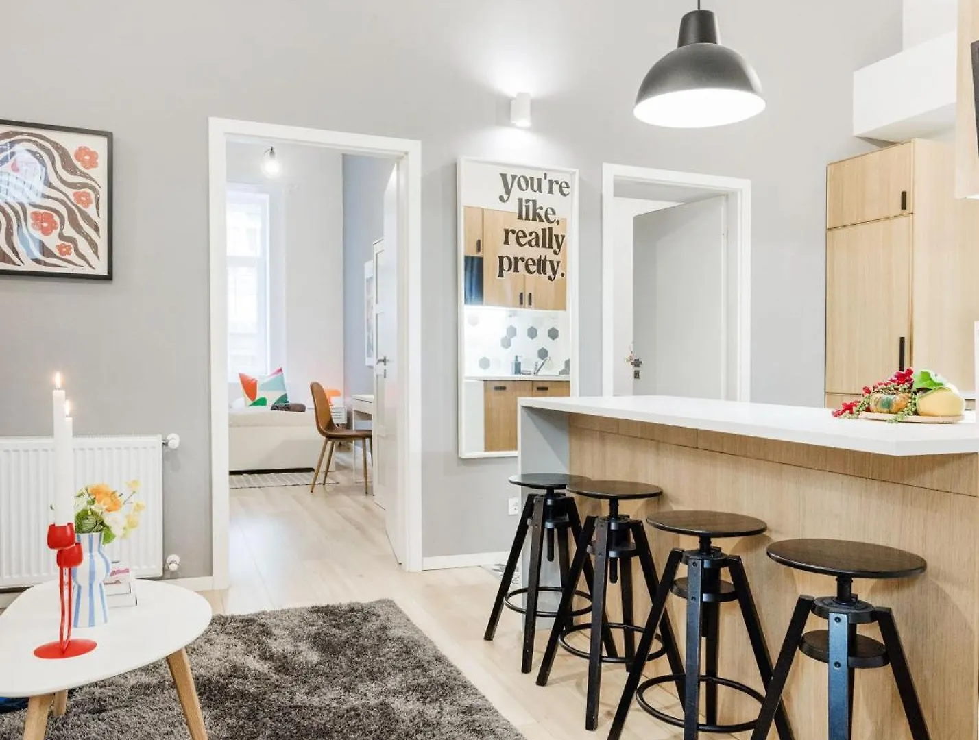 Walk To Opera House - 3Br Live In Budapest Designer Apt
