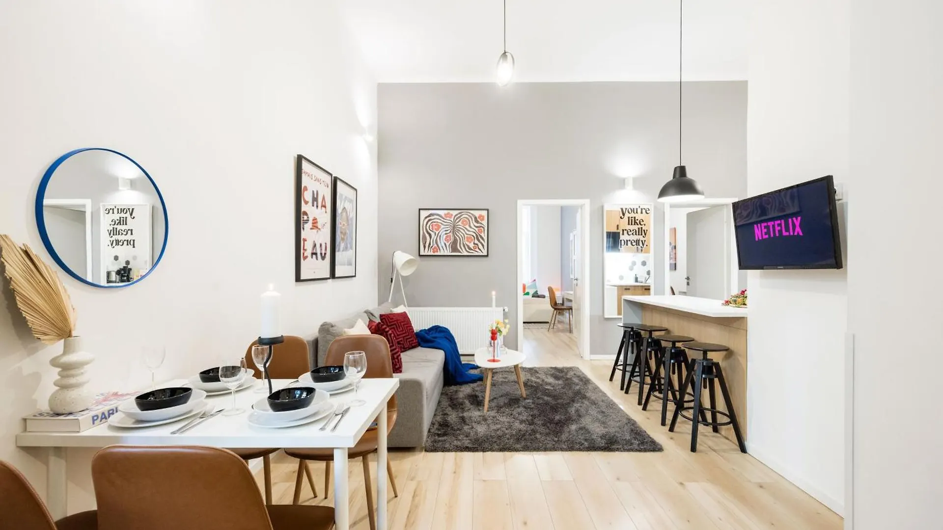 Walk To Opera House - 3Br Live In Budapest Designer Apt
